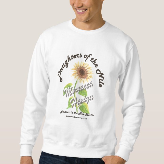 Filles du sweatshirt du Nil (Devant)