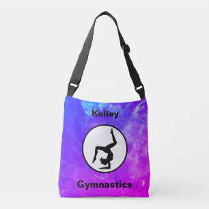 Filles Gymnastique Sac fourre-tout aquarelle