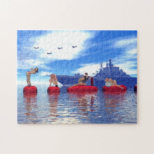 Filles pin-up puzzle (Horizontal)