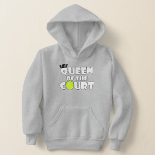 Filles Tennis Queen of the Court Cute Tennis Playe