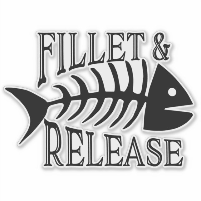 Fillet and Release Funny Fishing (Front)