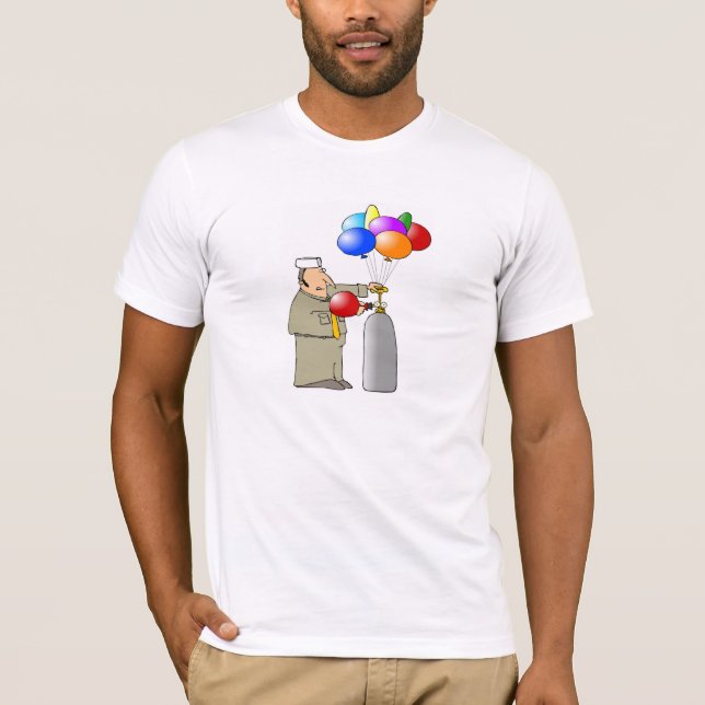 Filling Balloons T-Shirt (Front)