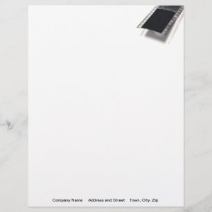 Film and shadow Letterhead