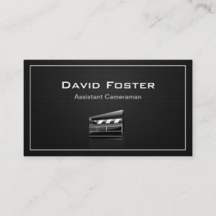 Film Assistant Cameraman Director Business Card