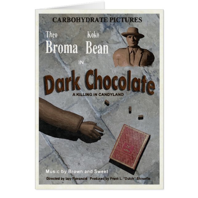 Film au chocolat noir (Devant)