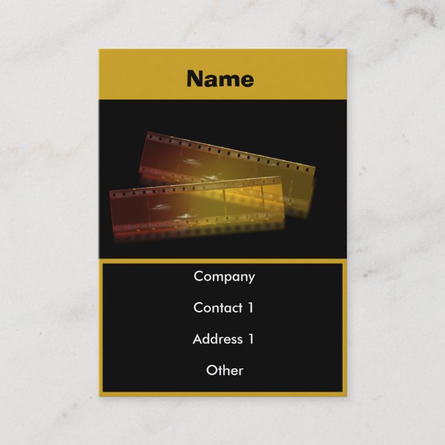 film Business card (Front)