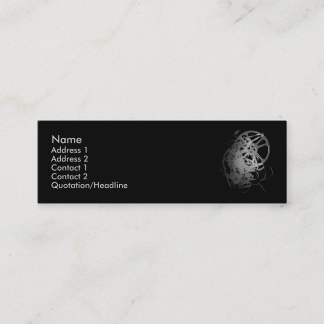 Film Business Card (Front)