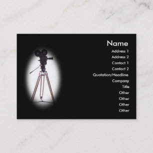 Film Camera Business Card