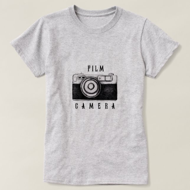 Film Camera T-Shirt (Design Front)