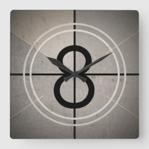 Film Countdown Wall Clock