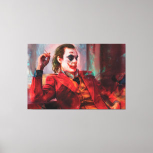 film de joker Toile enveloppée Premium (Gloss)
