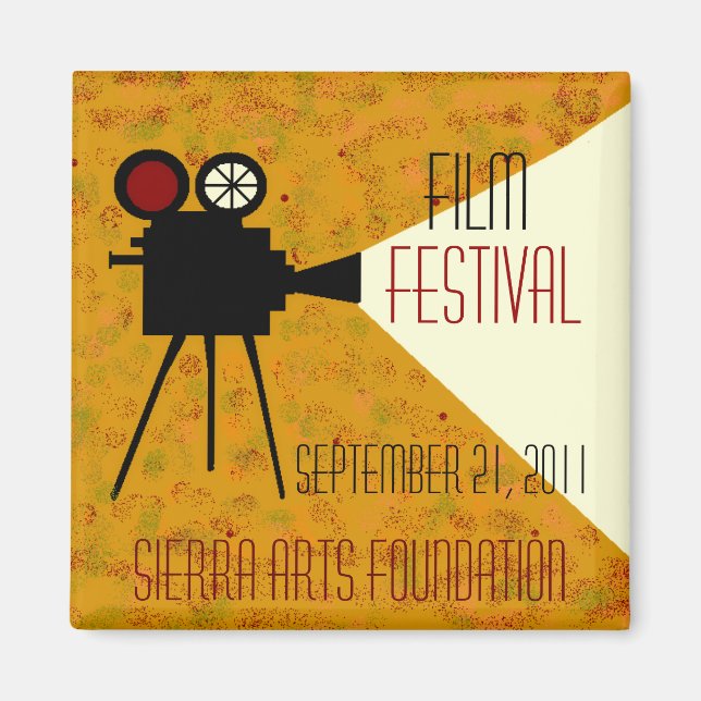 Film Festival Arts Foundation Magnet (Front)