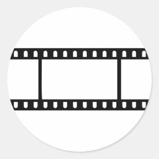 Film Flick Classic Round Sticker