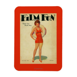 Film Fun Magazine Cover 2 Magnet