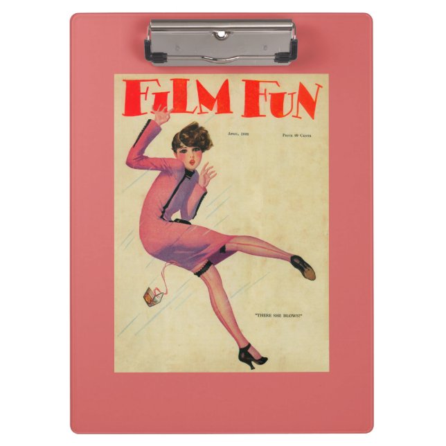 Film Fun Magazine Cover Clipboard (Front)