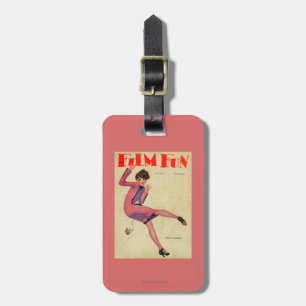 Film Fun Magazine Cover Luggage Tag