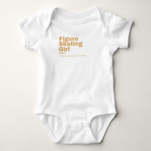Film Girl - Figure Skating Baby Bodysuit
