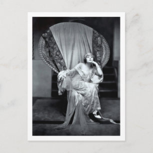 Film Motion Picture Star, Norma Talmadge Vintage Postcard