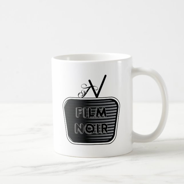 Film Noir Coffee Mug (Right)