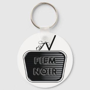 Film Noir Keychain