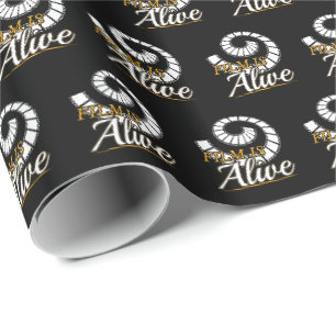 Film Photography - Film is Alive Photographer Wrapping Paper
