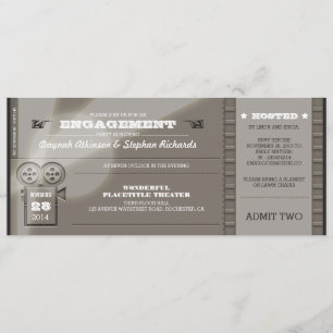 Film Premiere ENGAGEMENT PARTI Billets Invitation