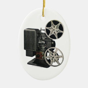 Film Projector 1947 Ceramic Ornament