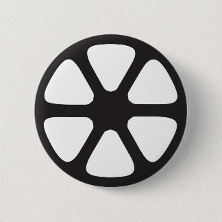 Film Reel 2 Inch Round Button