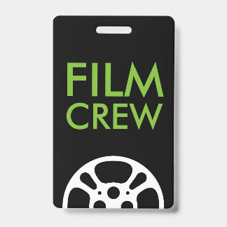 Film Reel Crew and Staff Lanyard Badge