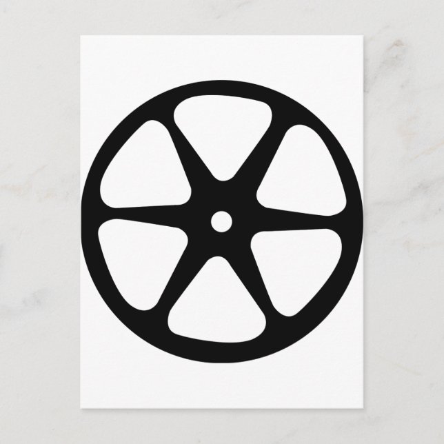 film reel icon postcard (Front)