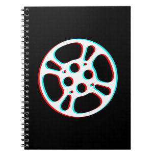 Film Reel / Movie Reel 3D Effect Notebook