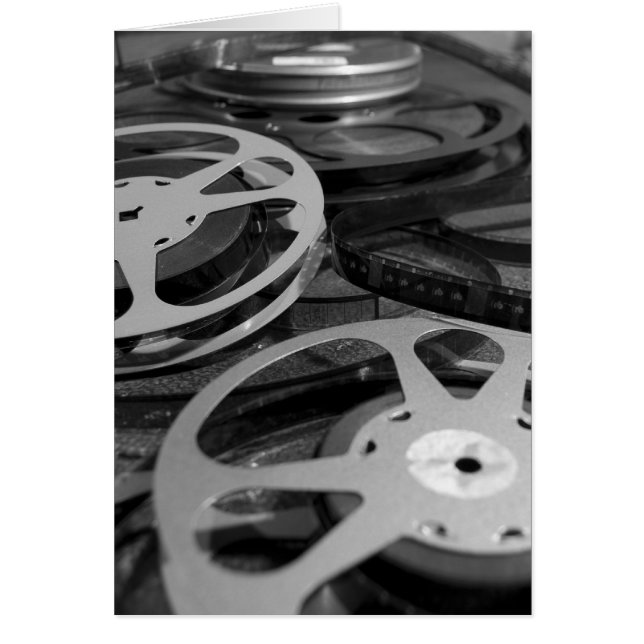 Film Reel / Movie Reel Card (Front)