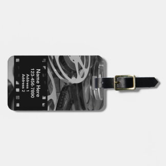 Film Reel / Movie Reel Luggage Tag