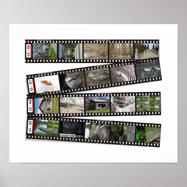 Film Strip 2003-04 Wall Print (Front)