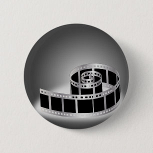 Film strip 2 inch round button