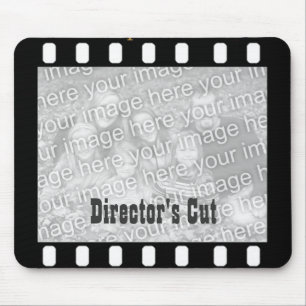 Film Strip Custom Photo Frame Director's Mousepad