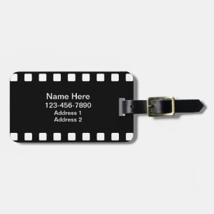 Film Strip for Photographers & Filmmakers Luggage Tag