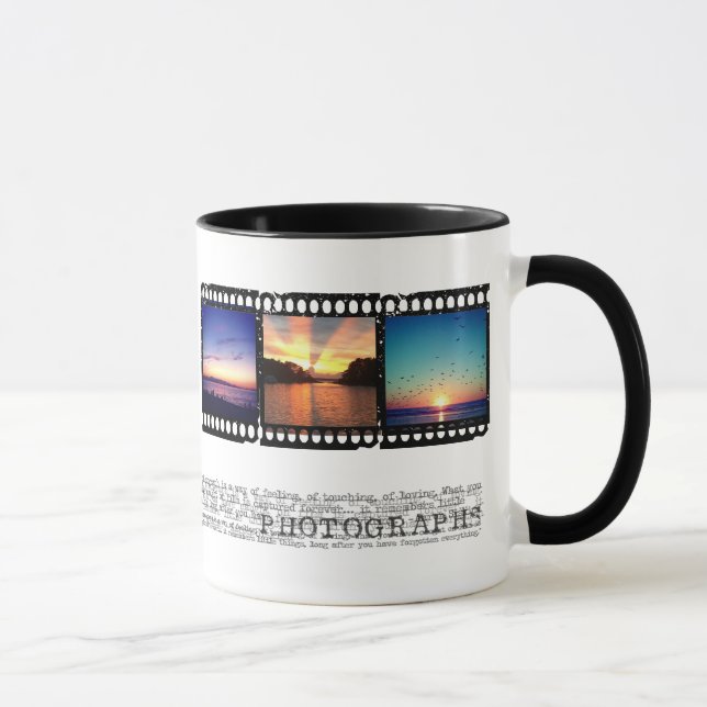 film strip instagram photo mug (Right)