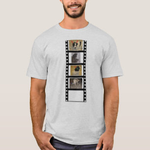 Film Strip Personalized Photos T-Shirt