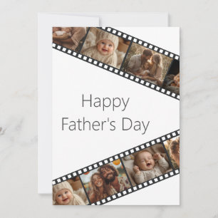 Film Strip Photo Father's Day Card