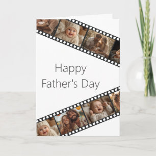 Film Strip Photo Father's Day Card