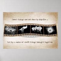 Film strip with quote