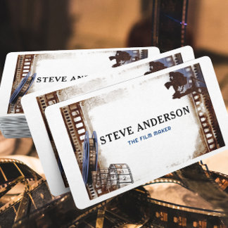 Filming Business Movie Director Photographer Euro Card