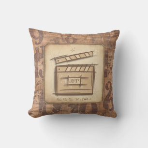 Filmmaker, actor, film director producer gift idea throw pillow