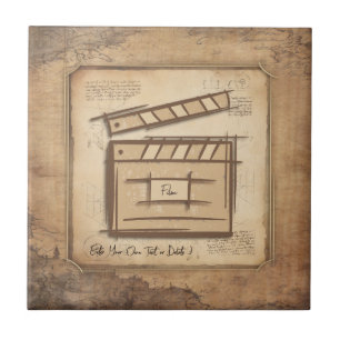Filmmaker, actor, film director producer gift idea tile