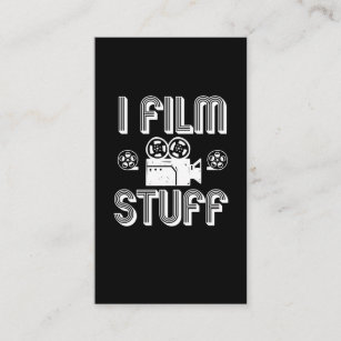 Filmmaker Film Making Movie Director Gift idea Business Card