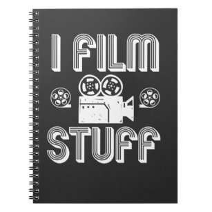 Filmmaker Film Making Movie Director Gift idea Notebook