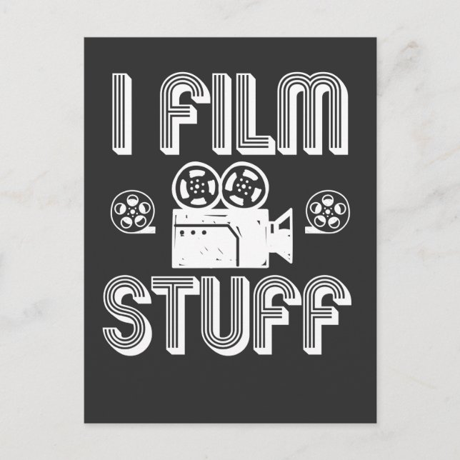 Filmmaker Film Making Movie Director Gift idea Postcard (Front)