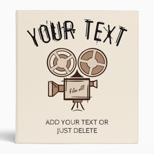 Filmmaker, film producer, director, actor. binder (Front)