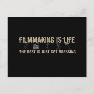 Filmmaking is Life Postcard